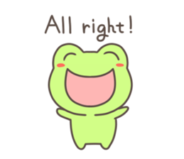 Good friend of turtle and frog sticker #5889321