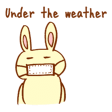 White,Yellow,and Pink Rabbits sticker #5889532