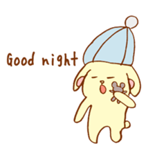 White,Yellow,and Pink Rabbits sticker #5889551