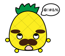 Pineapple grandfather sticker #5889558