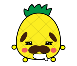Pineapple grandfather sticker #5889561