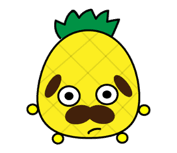 Pineapple grandfather sticker #5889566