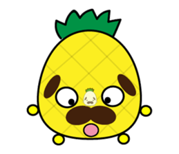 Pineapple grandfather sticker #5889568
