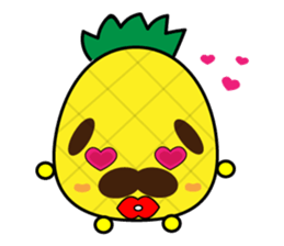 Pineapple grandfather sticker #5889571