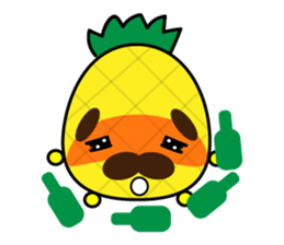 Pineapple grandfather sticker #5889574