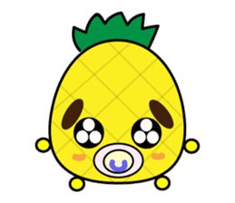 Pineapple grandfather sticker #5889575