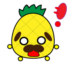 Pineapple grandfather sticker #5889582