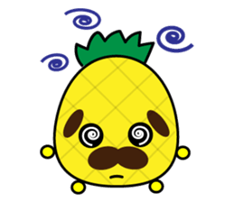 Pineapple grandfather sticker #5889587