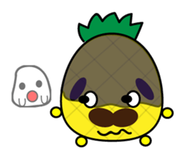 Pineapple grandfather sticker #5889589