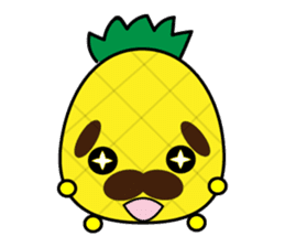 Pineapple grandfather sticker #5889591