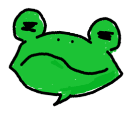 dialogue Frog sticker #5889634