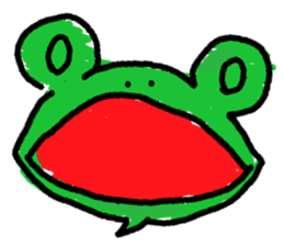 dialogue Frog sticker #5889650