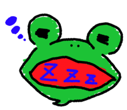 dialogue Frog sticker #5889652