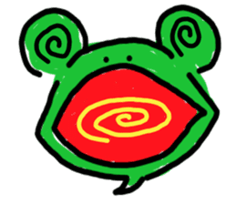 dialogue Frog sticker #5889665