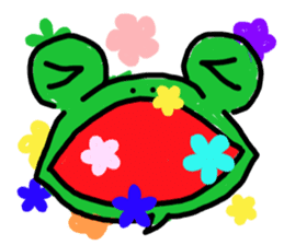 dialogue Frog sticker #5889671