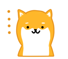 Sticker of a Shiba dog sticker #5889709