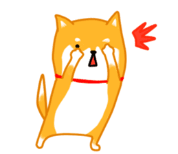 Sticker of a Shiba dog sticker #5889710