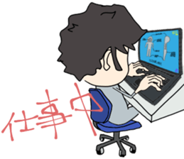 ZENTAI,rabbit&robot. 7th. sticker #5889856