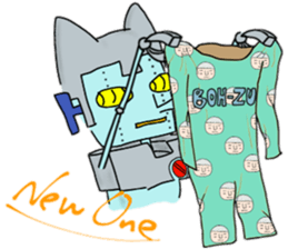 ZENTAI,rabbit&robot. 7th. sticker #5889857