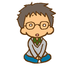 Warmly, couple sticker sticker #5890047