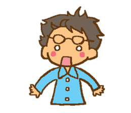 Warmly, couple sticker sticker #5890050