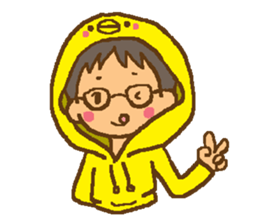 Warmly, couple sticker sticker #5890057