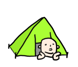 Fat man summer sticker #5890222