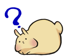 Thick rabbit "MUGI" sticker #5890241