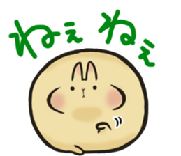 Thick rabbit "MUGI" sticker #5890248