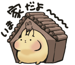 Thick rabbit "MUGI" sticker #5890268