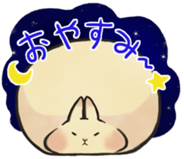 Thick rabbit "MUGI" sticker #5890271