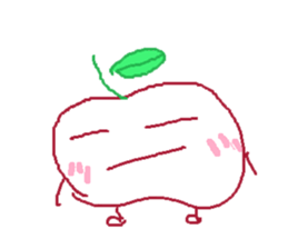 Fun fun farm - APPLE sticker #5890787