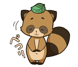 Raccoon&Fox sticker #5891314