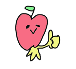 tareme no ringochan sticker #5891634