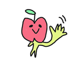 tareme no ringochan sticker #5891636