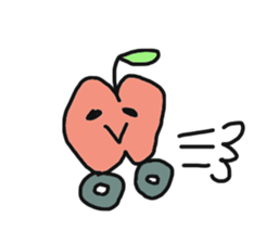 tareme no ringochan sticker #5891638