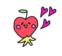 tareme no ringochan sticker #5891641