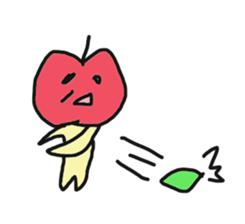 tareme no ringochan sticker #5891644