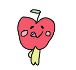 tareme no ringochan sticker #5891647