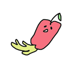 tareme no ringochan sticker #5891648