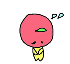 tareme no ringochan sticker #5891649