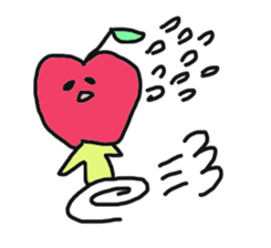 tareme no ringochan sticker #5891652