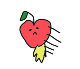 tareme no ringochan sticker #5891655