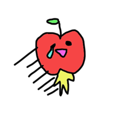 tareme no ringochan sticker #5891661