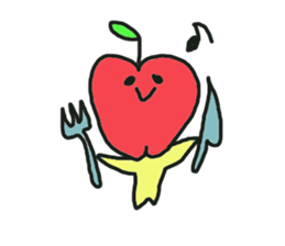 tareme no ringochan sticker #5891663