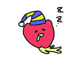 tareme no ringochan sticker #5891664