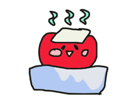 tareme no ringochan sticker #5891665