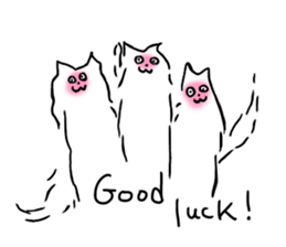 Something like a cat! sticker #5891748