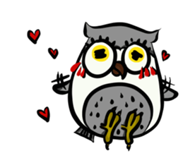 owl lala sticker #5891754