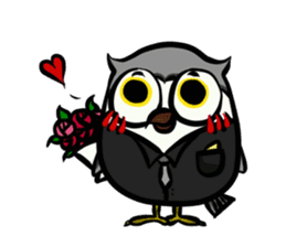 owl lala sticker #5891756